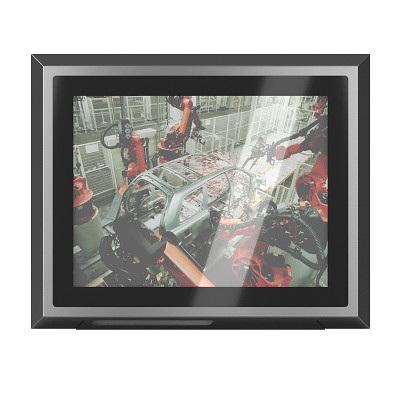 Bilgisayar PC için 15 '' Endüstriyel Ekran Monitörler IP65 IP66 Su Geçirmez
