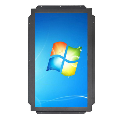 Temperli Cam 60Hz ile 32 İnç Vandalproof Kızılötesi Dokunmatik Monitör Paneli