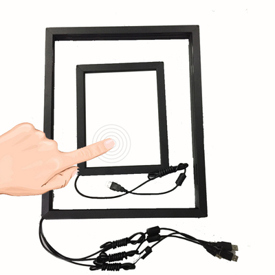 USB Arayüzü ile Multitouch 19 İnç Kızılötesi Dokunmatik Ekran Panel Kiti