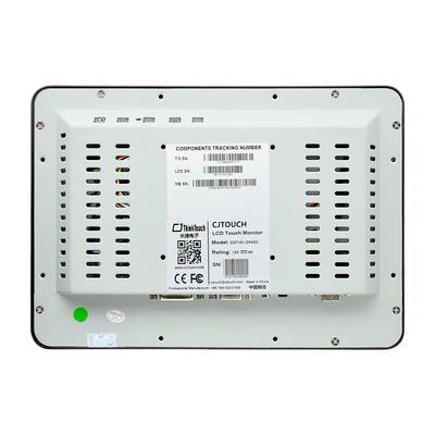 10.1 İnç Toz Geçirmez LCD Dokunmatik Ekran, 3.3V Kapasitif Dokunmatik Ekran Monitör