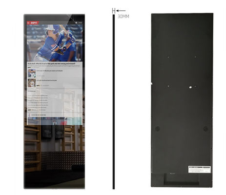 32 inç Dokunmatik Akıllı Ayna, 350cd / m2 Etkileşimli Ev Spor Salonu Aynası