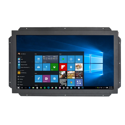 VGA DVI DC12V Kızılötesi Çoklu Dokunmatik Ekran 250cd/M2 4 Nokta Dokunmatik