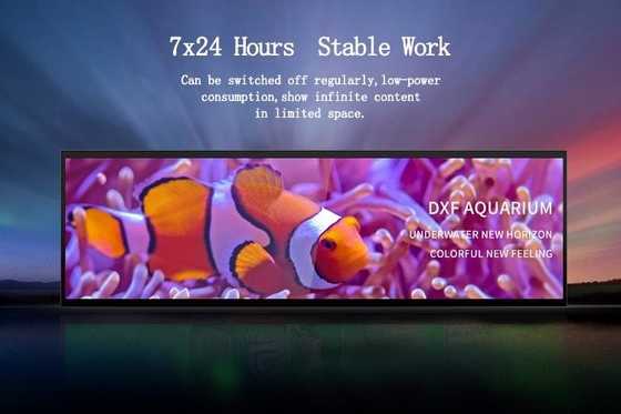 CJ TOUCH Gerilmiş Çubuk Lcd Ekran Paneli 38,5 inç 1920x540 çözünürlük