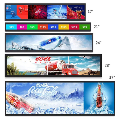TFT Ultra Geniş Gerilmiş Çubuk LCD Ekran 34.6 İnç 1920X162